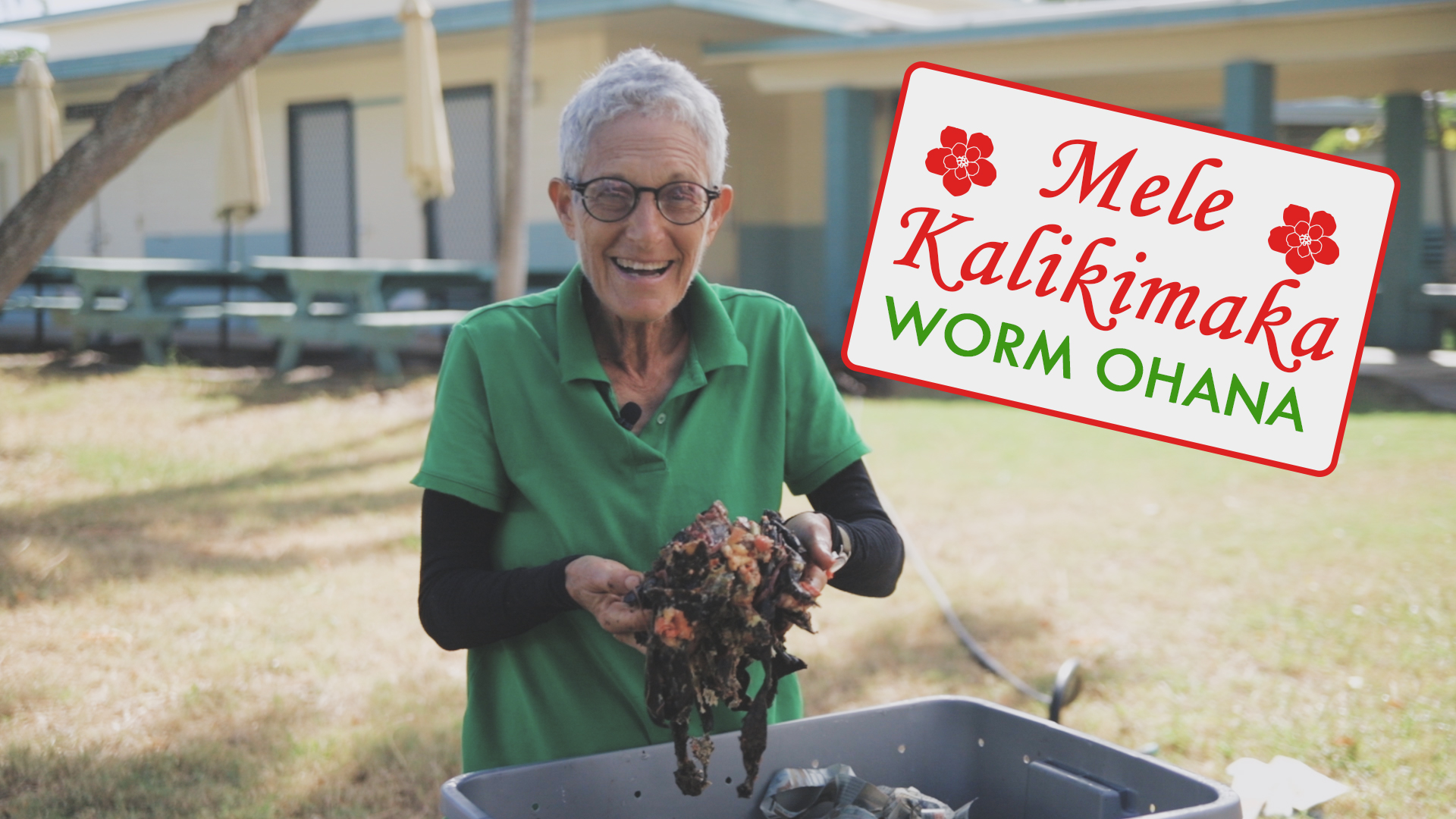 Mele Kalikimaka photo with Mindy Jaffe